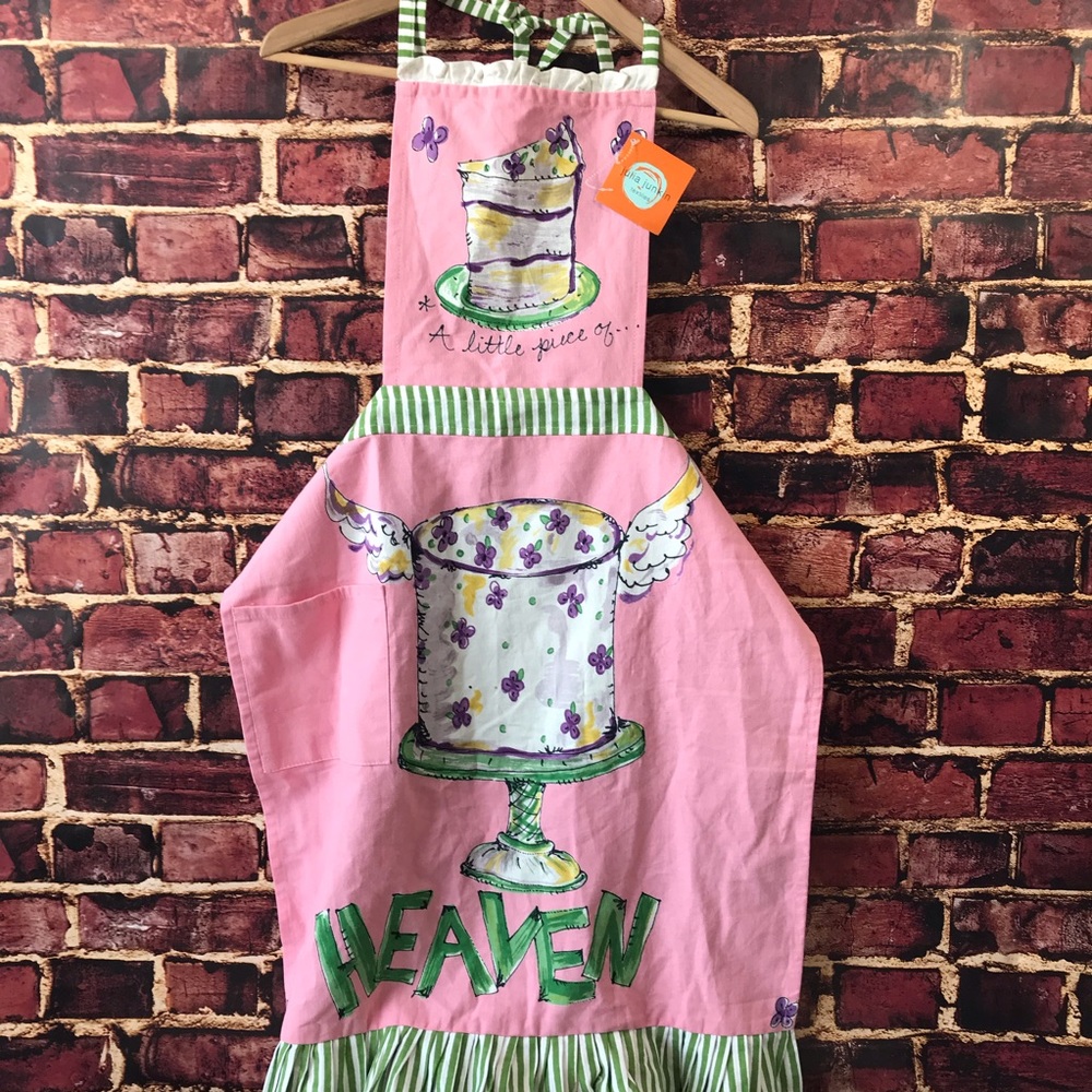 NEW Julia Junkin piece of heaven apron kitchen